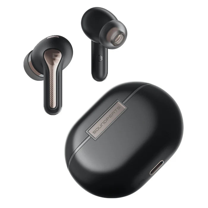 Căști Bluetooth SoundPeats Capsule 3 Pro – ANC Hibrid 43dB, LDAC, Autonomie 52h, 6 Microfoane