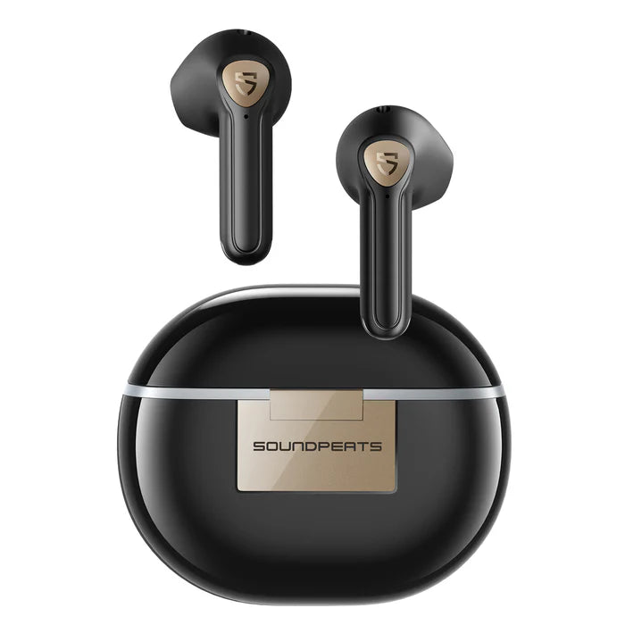 Căști Bluetooth SoundPEATS Air 3 Deluxe – Sunet Hi-Res cu LDAC, 4 Microfoane cVc 8.0, Autonomie 22h și Control Tactil