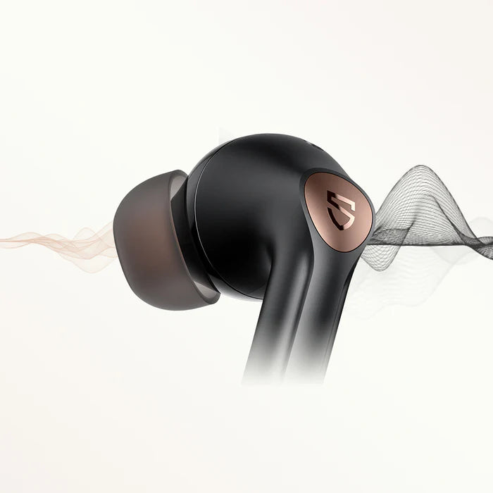 Căști Bluetooth SoundPEATS Air4 Pro – ANC 45dB, aptX Lossless, Autonomie 26h