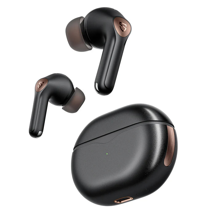 Căști Bluetooth SoundPEATS Air4 Pro – ANC 45dB, aptX Lossless, Autonomie 26h