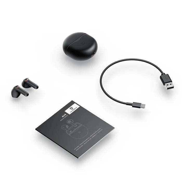 Căști Bluetooth SoundPEATS Air 4 – Sunet Hi-Res cu aptX Lossless, ANC, Bluetooth 5.3 și Autonomie de 26h