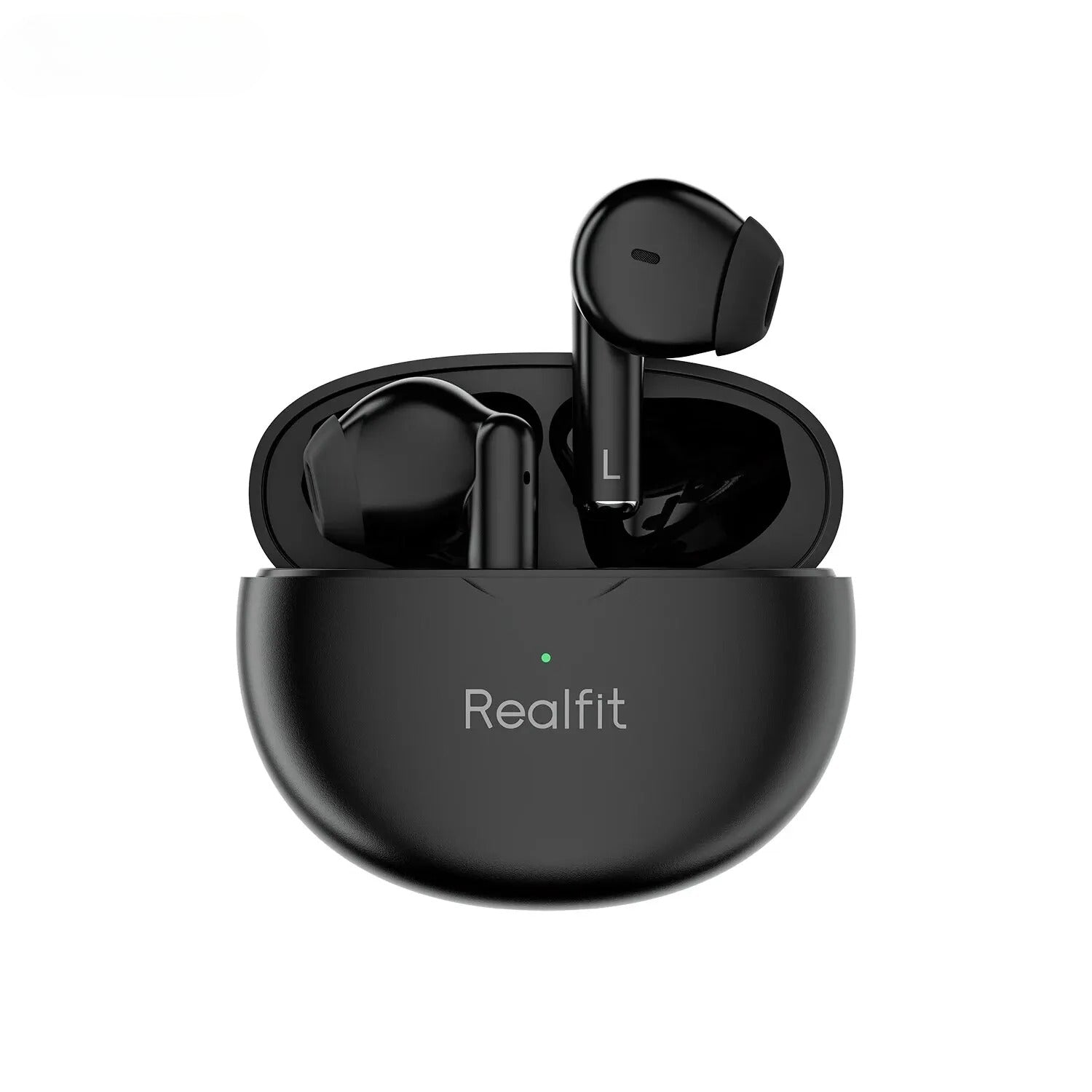 Casti Wireless Realfit F2 Pro ANC, Bluetooth, HIFI Stereo, Bass Puternic, ENC pentru Apeluri, Sport si Gaming