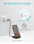 Incarcator Wireless Anker 10W PowerWave Stand Qi-Certificat pentru iPhone 14/13 Pro, Fast Charging