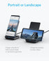 Incarcator Wireless Anker 10W PowerWave Stand Qi-Certificat pentru iPhone 14/13 Pro, Fast Charging