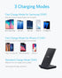 Incarcator Wireless Anker 10W PowerWave Stand Qi-Certificat pentru iPhone 14/13 Pro, Fast Charging