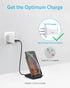 Incarcator Wireless Anker 10W PowerWave Stand Qi-Certificat pentru iPhone 14/13 Pro, Fast Charging