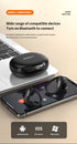 Casti Wireless Lenovo T50 Bluetooth 5.2 - Design Ear Hook, Impermeabile, Microfon, Reducere Zgomot, Casti Gaming si Sport