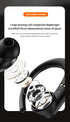 Casti Wireless Lenovo T50 Bluetooth 5.2 - Design Ear Hook, Impermeabile, Microfon, Reducere Zgomot, Casti Gaming si Sport